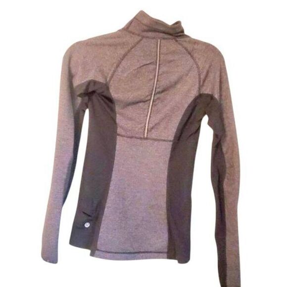LULULEMON ATHLETICA Switch Back 1/2 Zip Pullover Jacket Size 4 'Reversible' - Picture 10 of 10